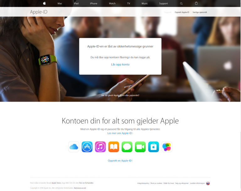 Administrer din Apple ID (1)