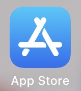 Logo til app store fra en iPhone.